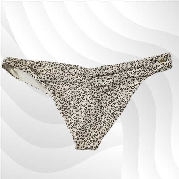 2/$50 Dolce Vita Micro Cheetah Bikini Bottom Size L | Trendy Swimwear - Picture 4 of 8